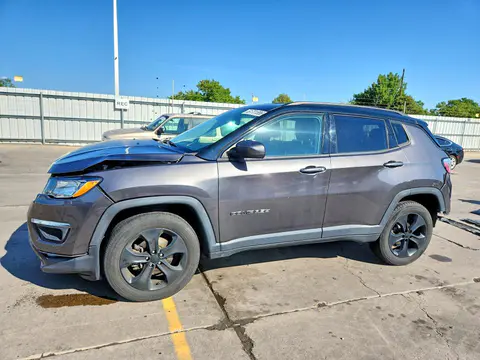 3C4NJDBB4KT631025 — 2019 Jeep Compass, Задняя часть (Rear End), фото до ремонта