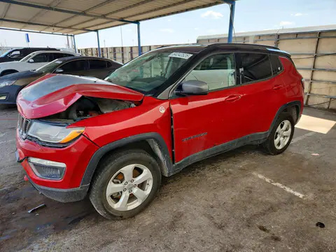 3C4NJDDB7KT752953 — 2019 Jeep Compass, Передняя часть (Front End), фото до ремонта