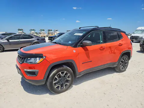 3C4NJDDB0KT760425 — 2019 Jeep Compass, Передняя часть (Front End), фото до ремонта