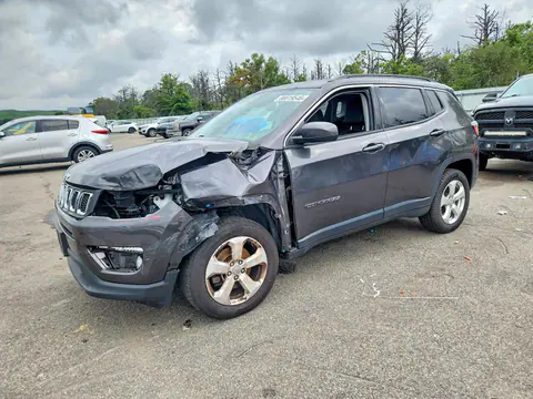 3C4NJDBB2KT776466 — 2019 Jeep Compass, Передняя часть (Front End), фото до ремонта