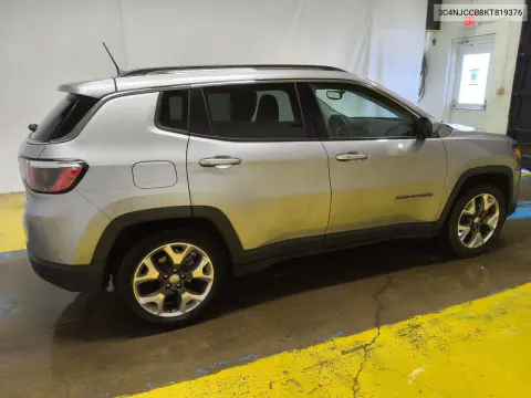2019 Jeep Compass Limited VIN 3C4NJCCB8KT819376 фото 3