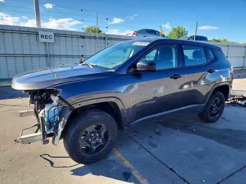 3C4NJDAB4KT771531 — 2019 Jeep Compass, Передняя часть (Front End), фото до ремонта