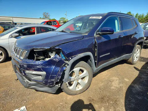 3C4NJDBB3KT767422 — 2019 Jeep Compass, Передняя часть (Front End), фото до ремонта