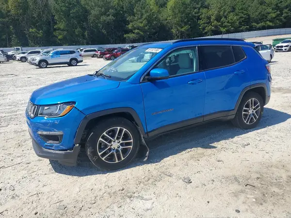3C4NJCBB8KT706576 — 2019 Jeep Compass, Передняя часть (Front End), фото до ремонта