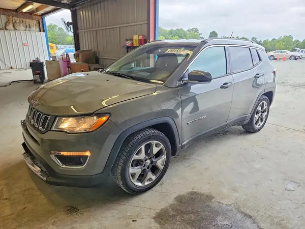 3C4NJCCBXKT793508 — 2019 Jeep Compass, Передняя часть (Front End), фото до ремонта