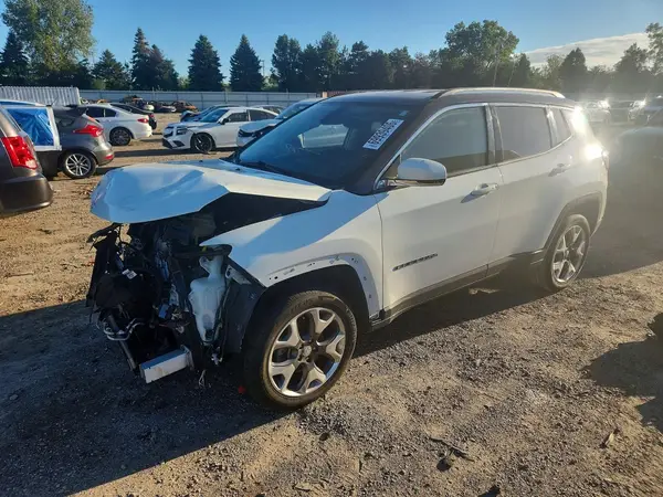 3C4NJDCB6KT639870 — 2019 Jeep Compass, Передняя часть (Front End), фото до ремонта