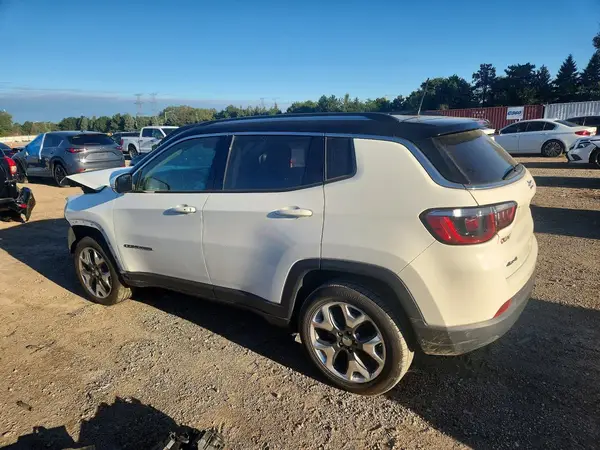 3C4NJDCB6KT639870 — 2019 Jeep Compass, фото 2 с аукциона Copart, Передняя часть