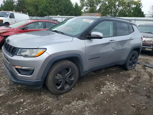 3C4NJDBB9KT593064 — 2019 Jeep Compass, Задняя часть (Rear End), фото до ремонта