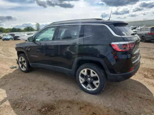 3C4NJDCB9KT661362 — 2019 Jeep Compass, фото 2 с аукциона Copart, Передняя часть