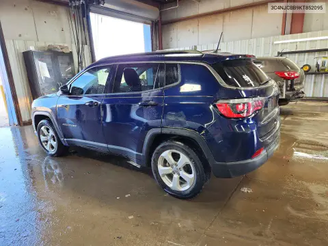2019 Jeep Compass Latitude VIN 3C4NJCBB9KT852095 фото 2