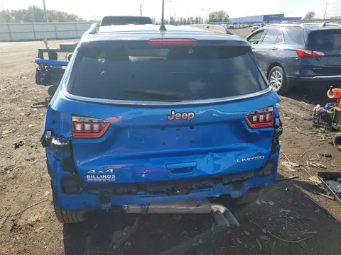3C4NJDCB9KT704243 — 2019 Jeep Compass, фото 6 с аукциона Copart, Задняя часть