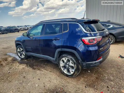 3C4NJDCBXLT208529 — 2020 Jeep Compass, фото 2 с аукциона Copart 15.10.2026, Передняя часть