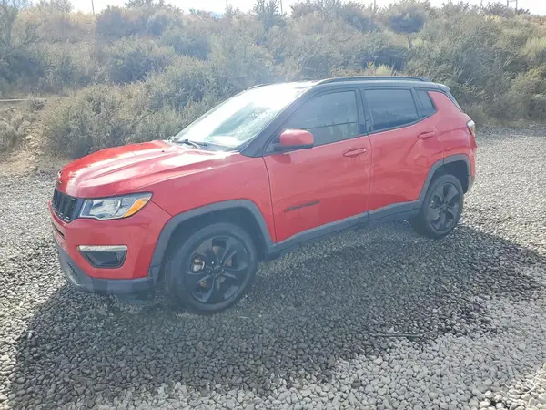 3C4NJDBB7LT203936 — 2020 Jeep Compass, Передняя часть (Front End), фото до ремонта