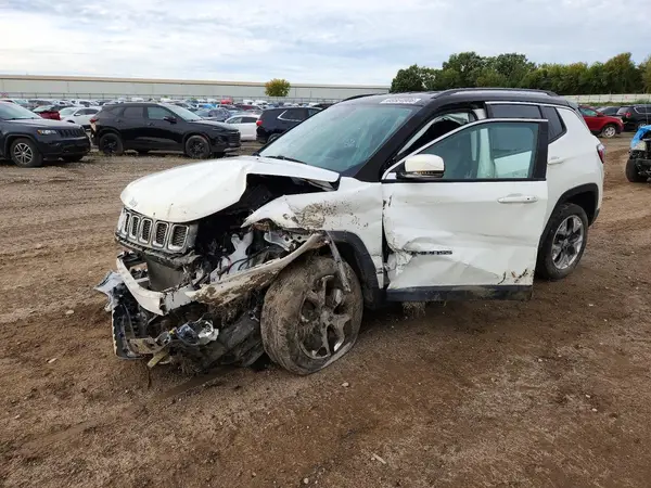 3C4NJDCB0LT159924 — 2020 Jeep Compass, Передняя часть (Front End), фото до ремонта