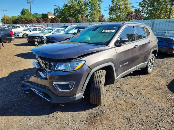3C4NJDCB4LT126750 — 2020 Jeep Compass, Передняя часть (Front End), фото до ремонта