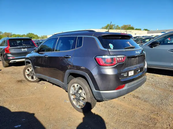 3C4NJDCB4LT126750 — 2020 Jeep Compass, фото 2 с аукциона Copart, Передняя часть