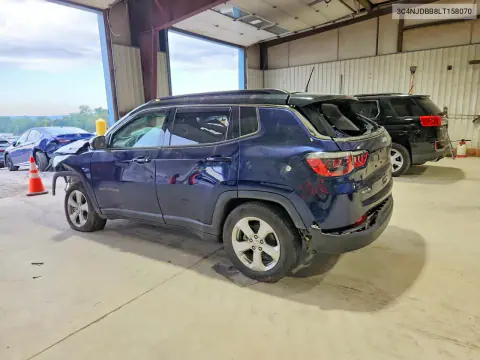 2020 Jeep Compass Latitude VIN 3C4NJDBB8LT158070 фото 2