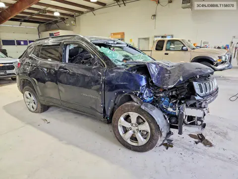 2020 Jeep Compass Latitude VIN 3C4NJDBB8LT158070 фото 4