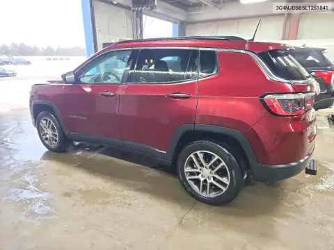 2020 Jeep Compass Latitude VIN 3C4NJDBB5LT251841 фото 2