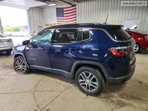 2020 Jeep Compass Latitude VIN 3C4NJDBB9LT258176 фото 2