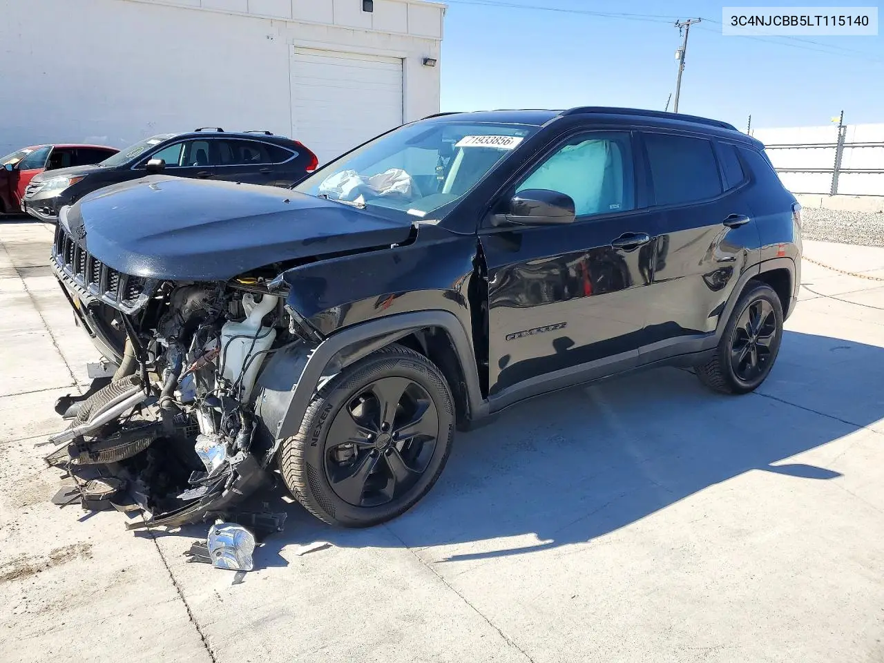 2020 Jeep Compass Latitude VIN 3C4NJCBB5LT115140 фото 1