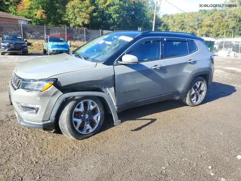 3C4NJDCB5LT108886 — 2020 Jeep Compass, Сторона, фото до ремонта