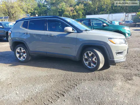 2020 Jeep Compass Limited VIN 3C4NJDCB5LT108886 фото 4