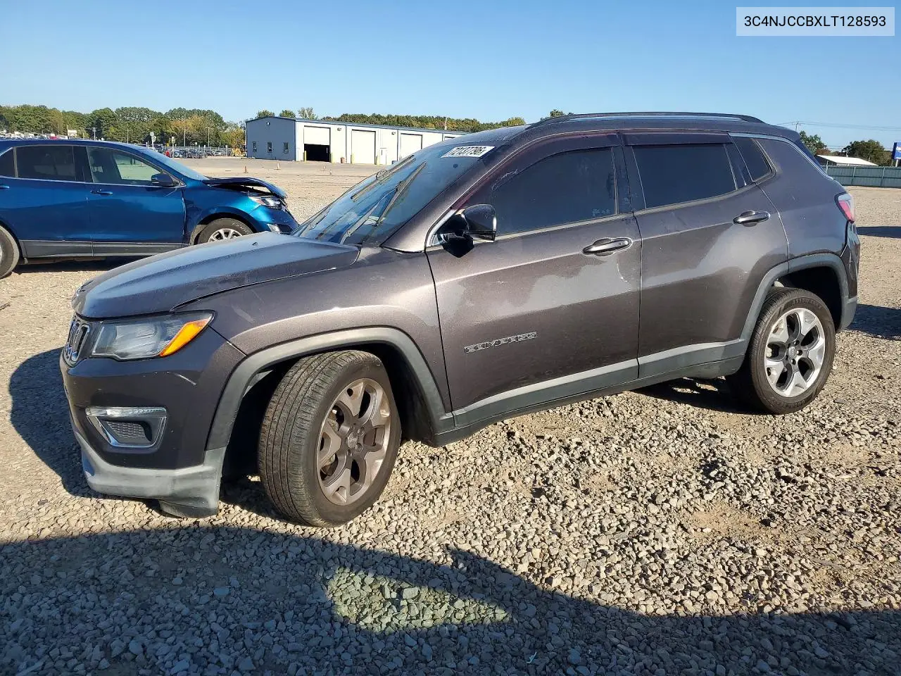 2020 Jeep Compass Limited VIN 3C4NJCCBXLT128593 фото 1