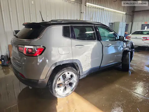 2020 Jeep Compass Limited VIN 3C4NJDCB7LT118349 фото 3