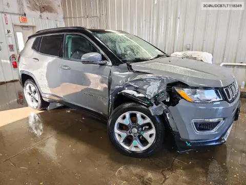 2020 Jeep Compass Limited VIN 3C4NJDCB7LT118349 фото 4