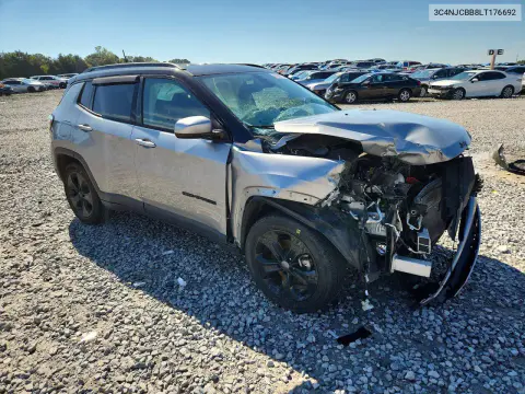 2020 Jeep Compass Latitude VIN 3C4NJCBB8LT176692 фото 4