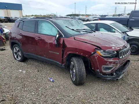 2020 Jeep Compass Limited VIN 3C4NJDCB6LT203943 фото 4