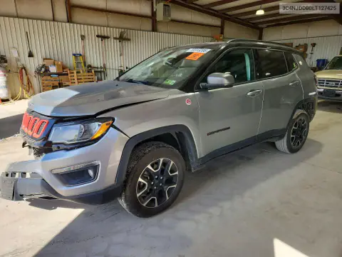 2020 Jeep Compass Trailhawk VIN 3C4NJDDB0LT127425 фото 1