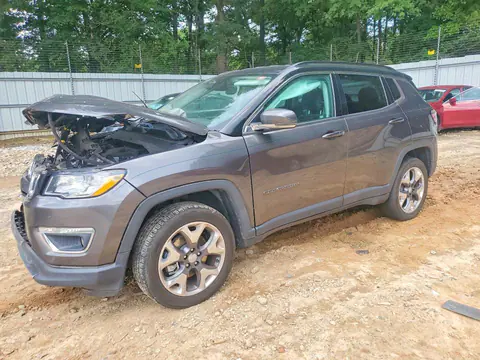3C4NJDCB8MT537103 — 2021 Jeep Compass, Передняя часть (Front End), фото до ремонта
