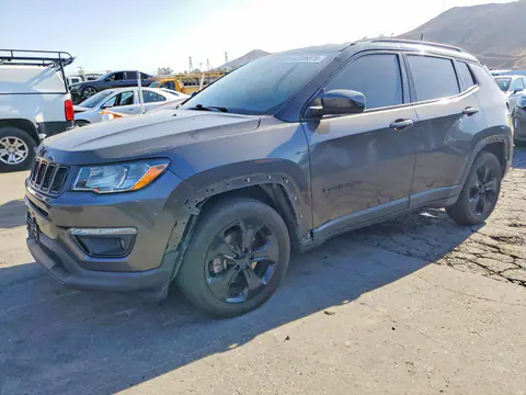 3C4NJCBB9MT532035 — 2021 Jeep Compass, Передняя часть (Front End), фото до ремонта