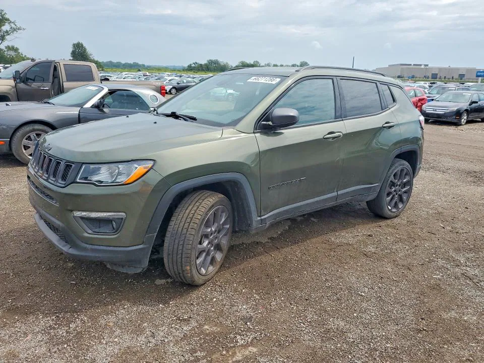 2021 Jeep Compass VIN 3C4NJDEB7MT513503 фото 1