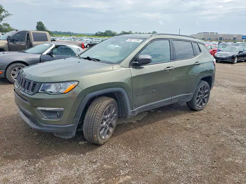 3C4NJDEB7MT513503 — 2021 Jeep Compass, Град (Hail), фото до ремонта