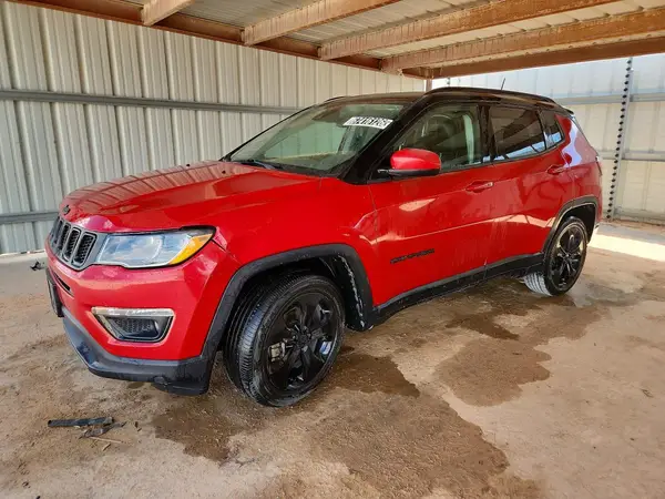 3C4NJCBB5MT587324 — 2021 Jeep Compass, Передняя часть (Front End), фото до ремонта