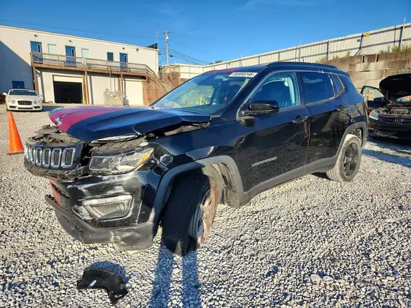 3C4NJDBB7MT601598 — 2021 Jeep Compass, Передняя часть (Front End), фото до ремонта