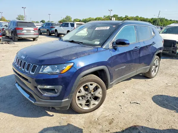 3C4NJDCBXMT555313 — 2021 Jeep Compass, Задняя часть (Rear End), фото до ремонта
