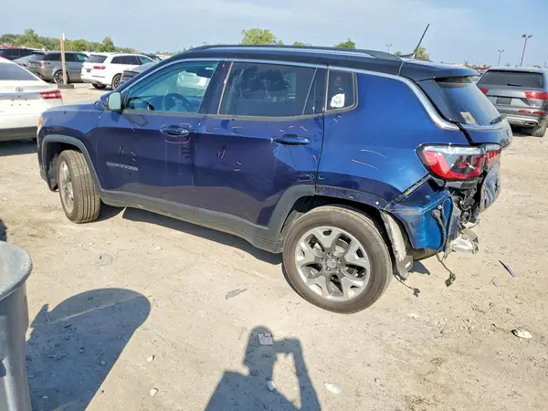 3C4NJDCBXMT555313 — 2021 Jeep Compass, фото 2 с аукциона Copart, Задняя часть