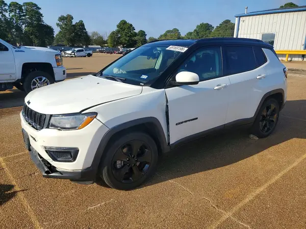 3C4NJCBB6MT550122 — 2021 Jeep Compass, Передняя часть (Front End), фото до ремонта