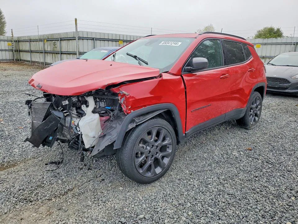 2021 Jeep Compass VIN 3C4NJDEB9MT565909 фото 1
