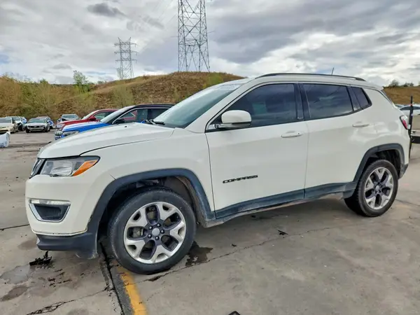 3C4NJDCB1MT567852 — 2021 Jeep Compass, Передняя часть (Front End), фото до ремонта