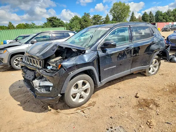 3C4NJDBB7MT566674 — 2021 Jeep Compass, Передняя часть (Front End), фото до ремонта