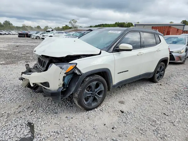 3C4NJCBBXMT526907 — 2021 Jeep Compass, Передняя часть (Front End), фото до ремонта