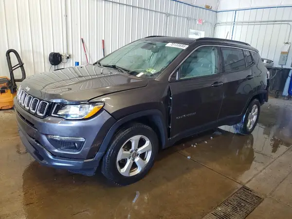 3C4NJDBB7MT533254 — 2021 Jeep Compass, Передняя часть (Front End), фото до ремонта