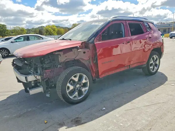 3C4NJDCBXMT558678 — 2021 Jeep Compass, Передняя часть (Front End), фото до ремонта