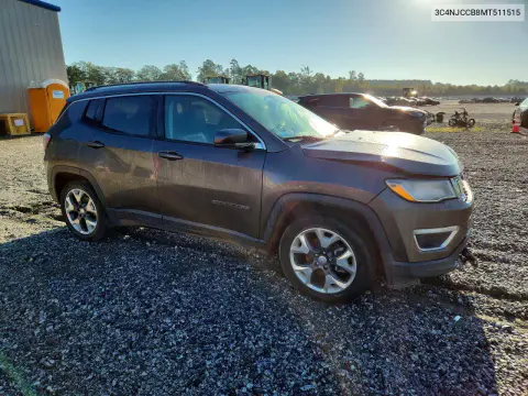 2021 Jeep Compass Limited VIN 3C4NJCCB8MT511515 фото 4