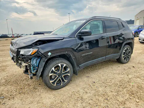 3C4NJDCB1NT220653 — 2022 Jeep Compass, Передняя часть (Front End), фото до ремонта